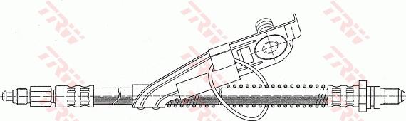 TRW PHC292 - Гальмівний шланг autozip.com.ua