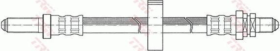 TRW PHC230 - Гальмівний шланг autozip.com.ua