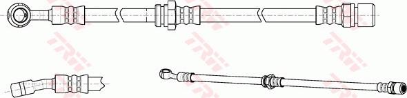 TRW PHD992 - Гальмівний шланг autozip.com.ua