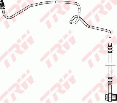 TRW PHD941 - Шланг гальмівний вир-во TRW autozip.com.ua