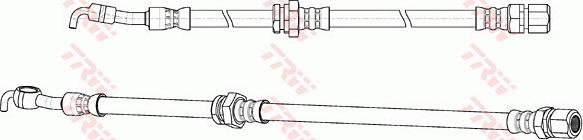 TRW PHD948 - Гальмівний шланг autozip.com.ua