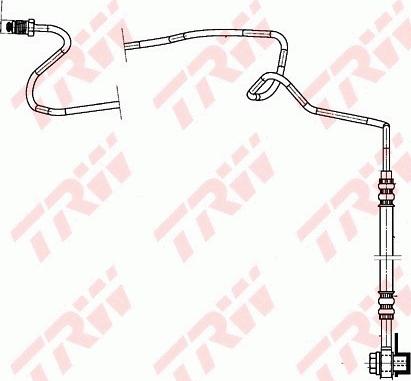 TRW PHD942 - Шланг гальмівний гідравлічний autozip.com.ua