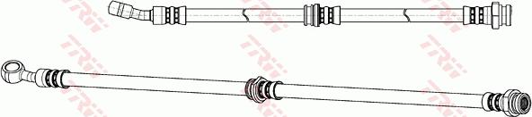 TRW PHD979 - Гальмівний шланг autozip.com.ua