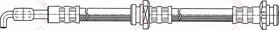 TRW PHD425 - Гальмівний шланг autozip.com.ua