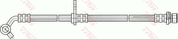 TRW PHD515 - Гальмівний шланг autozip.com.ua