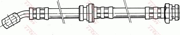 TRW PHD174 - Гальмівний шланг autozip.com.ua