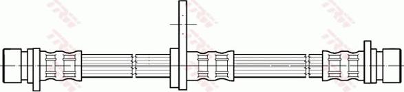 TRW PHD315 - Гальмівний шланг autozip.com.ua