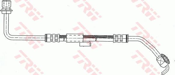 TRW PHD248 - Гальмівний шланг autozip.com.ua