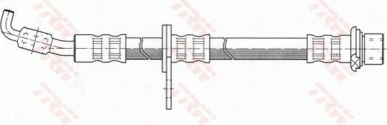 TRW PHD706 - Гальмівний шланг autozip.com.ua