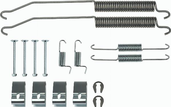 TRW SFK450 - Комплектуючі, барабанний гальмівний механізм autozip.com.ua