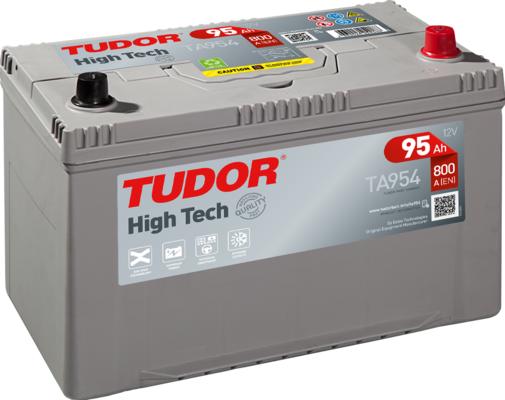 Tudor TA954 - Стартерна акумуляторна батарея, АКБ autozip.com.ua