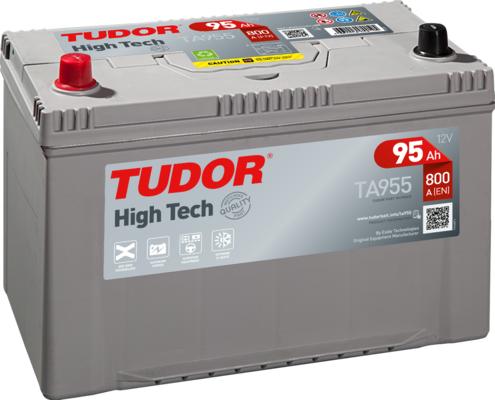 Tudor TA955 - Стартерна акумуляторна батарея, АКБ autozip.com.ua
