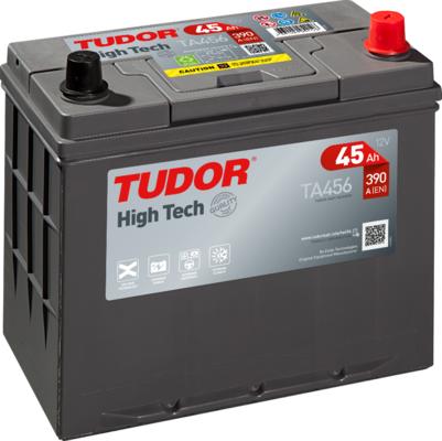 Tudor TA456 - Стартерна акумуляторна батарея, АКБ autozip.com.ua