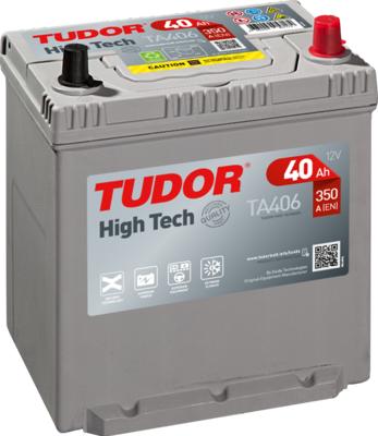 Tudor TA406 - Стартерна акумуляторна батарея, АКБ autozip.com.ua