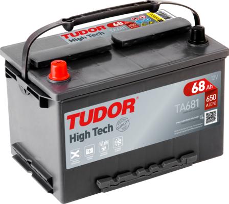 Tudor TA681 - Стартерна акумуляторна батарея, АКБ autozip.com.ua