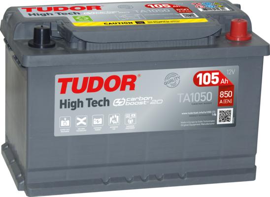 Tudor TA1050 - Стартерна акумуляторна батарея, АКБ autozip.com.ua