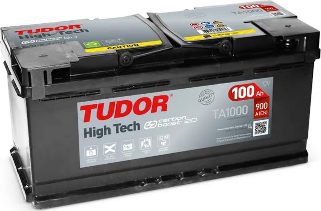 Tudor TA1000 - Стартерна акумуляторна батарея, АКБ autozip.com.ua