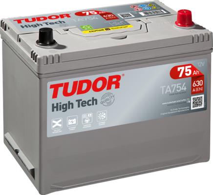 Tudor TA754 - Стартерна акумуляторна батарея, АКБ autozip.com.ua