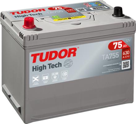 Tudor TA755 - Стартерна акумуляторна батарея, АКБ autozip.com.ua