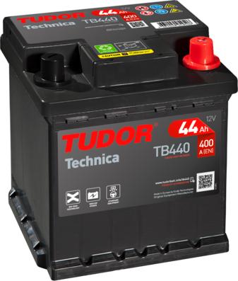 Tudor TB440 - Стартерна акумуляторна батарея, АКБ autozip.com.ua