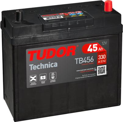 Tudor TB456 - Стартерна акумуляторна батарея, АКБ autozip.com.ua