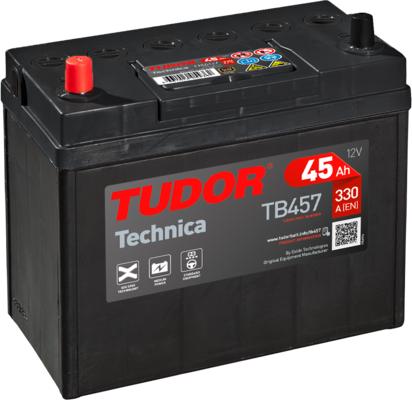 Tudor TB457 - Стартерна акумуляторна батарея, АКБ autozip.com.ua
