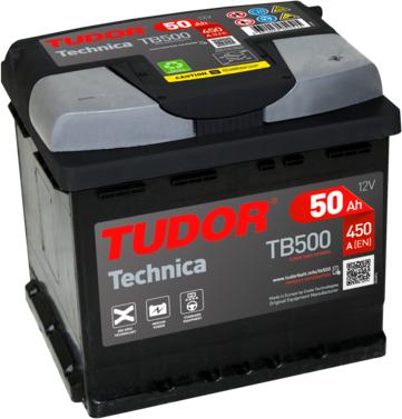 Tudor TB500 - Стартерна акумуляторна батарея, АКБ autozip.com.ua