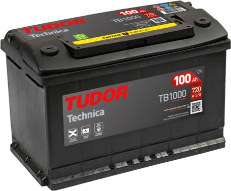 Tudor TB1000 - Стартерна акумуляторна батарея, АКБ autozip.com.ua