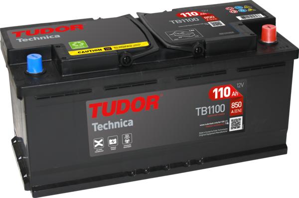 Tudor TB1100 - Стартерна акумуляторна батарея, АКБ autozip.com.ua