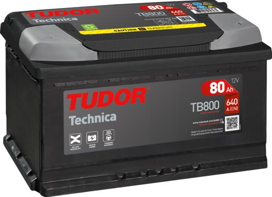 Tudor TB800 - Стартерна акумуляторна батарея, АКБ autozip.com.ua