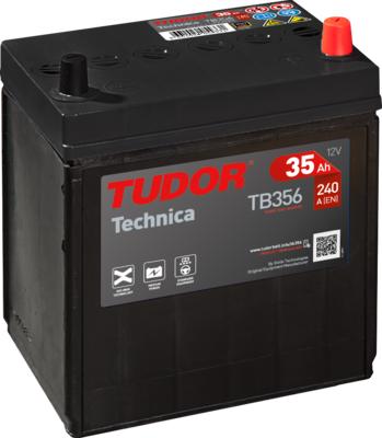 Tudor TB356 - Стартерна акумуляторна батарея, АКБ autozip.com.ua