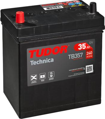 Tudor TB357 - Стартерна акумуляторна батарея, АКБ autozip.com.ua