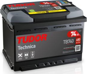 Tudor TB740 - Стартерна акумуляторна батарея, АКБ autozip.com.ua