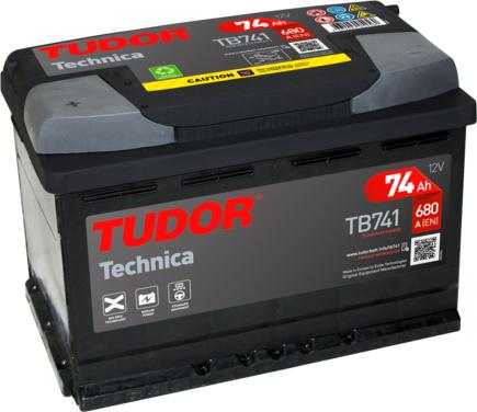Tudor TB741 - Стартерна акумуляторна батарея, АКБ autozip.com.ua