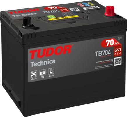 Tudor TB704 - Стартерна акумуляторна батарея, АКБ autozip.com.ua