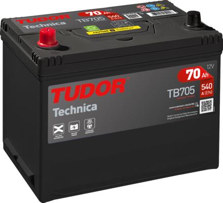 Tudor TB705 - Стартерна акумуляторна батарея, АКБ autozip.com.ua