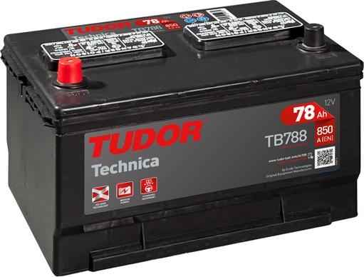 Tudor TB788 - Стартерна акумуляторна батарея, АКБ autozip.com.ua