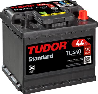 Tudor TC440 - Стартерна акумуляторна батарея, АКБ autozip.com.ua