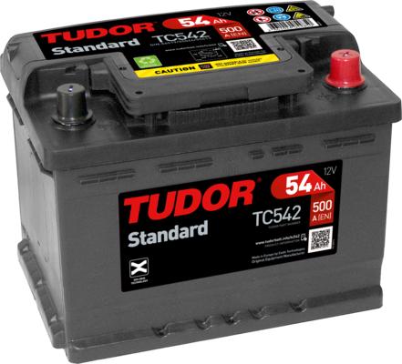 Tudor TC542 - Стартерна акумуляторна батарея, АКБ autozip.com.ua