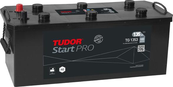 Tudor TG1353 - Стартерна акумуляторна батарея, АКБ autozip.com.ua