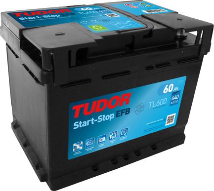 Tudor TL600 - Стартерна акумуляторна батарея, АКБ autozip.com.ua