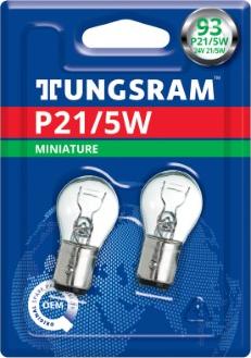 Tungsram 93105790 - Лампа розжарювання, фара денного освітлення autozip.com.ua