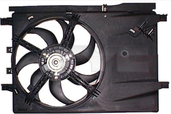 TYC 809-0022 - Вентилятор, охолодження двигуна autozip.com.ua