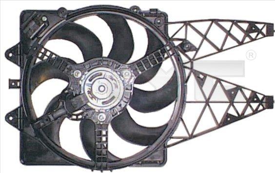 TYC 809-1004 - Вентилятор, охолодження двигуна autozip.com.ua