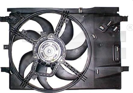 TYC 809-1002 - Вентилятор, охолодження двигуна autozip.com.ua