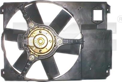 TYC 809-1018 - Вентилятор, охолодження двигуна autozip.com.ua