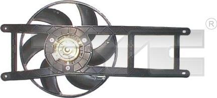 TYC 809-1017 - Вентилятор, охолодження двигуна autozip.com.ua