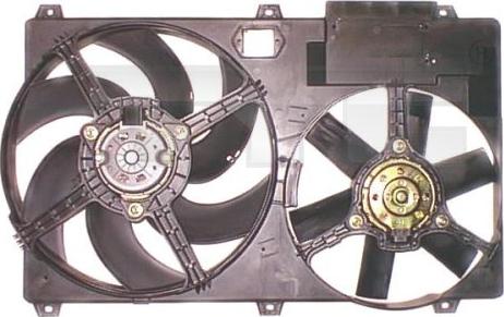 TYC 805-1010 - Вентилятор, охолодження двигуна autozip.com.ua