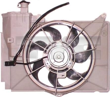 TYC 836-1006 - Вентилятор, охолодження двигуна autozip.com.ua