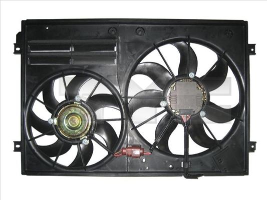 TYC 837-1006 - Вентилятор, охолодження двигуна autozip.com.ua